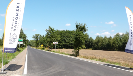 Droga w gminie Gózd oficjalnie otwarta!