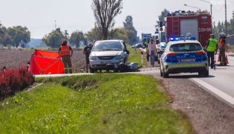 Policjant zginął w wypadku w Modrzejowicach