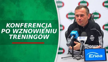 Radomiak TV: Trener Kędziorek po rozpoczęciu przygotowań do rundy wiosennej
