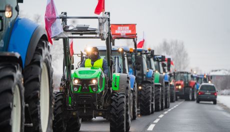 Protest rolników. Utrudnienia w ruchu