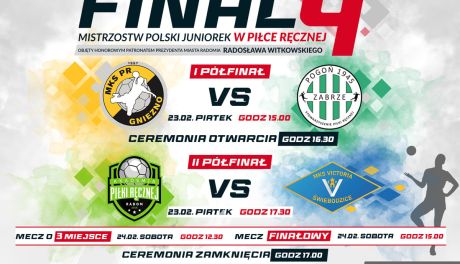 Final Four Mistrzostw Polski Juniorek w piłce ręcznej odbędzie się w Radomiu