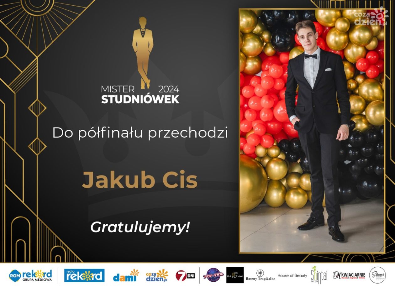 Mister Studniówek 2024: Ostatni półfinalista