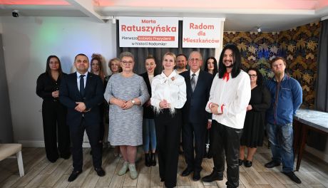 Marta Ratuszyńska przedstawiła liderów swojej listy do rady miejskiej