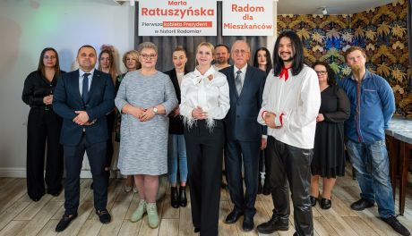 Zdjęcia Marta Ratuszyńska zaprezentowała kandydatów do Rady Miejskiej (zdjęcia)