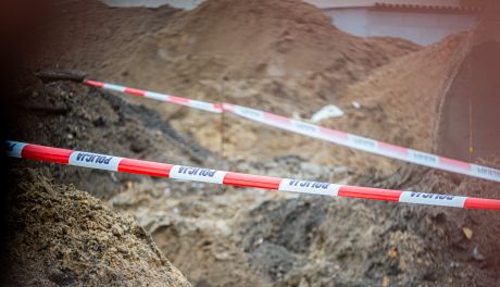 Szczątki ludzkie znalezione w Lesie Kapturskim