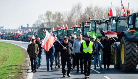 Protest rolników w Radomiu (zdjęcia)