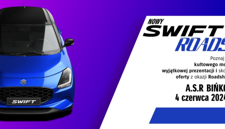 Wielki powrót Suzuki Road Show, którego gwiazdą będzie nowy Swift
