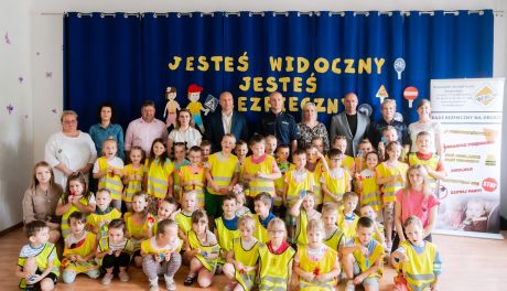 Zdjęcia „Widoczny i bezpieczny przedszkolak” w Chlewiskach (zdjęcia)