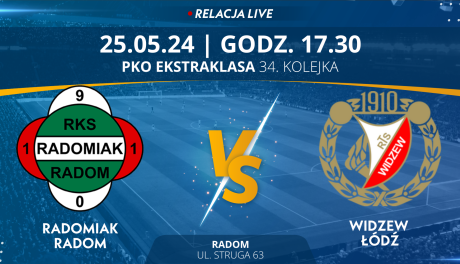 Sport Radomiak Radom - Widzew Łódź (relacja LIVE)