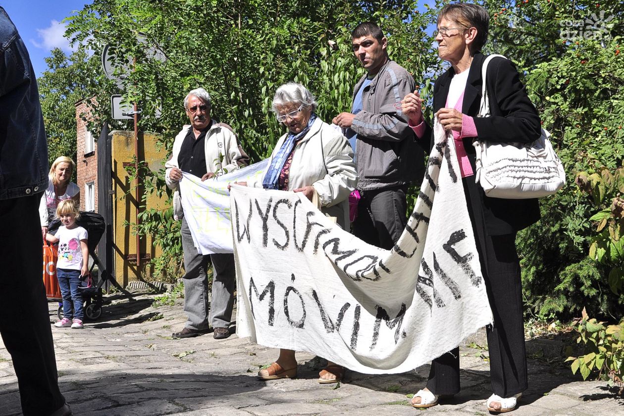 Protest pod siedzibą MZL w Radomiu