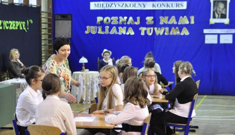 Międzyszkolny konkurs "Poznaj z nami Juliana Tuwima" w PSP 33