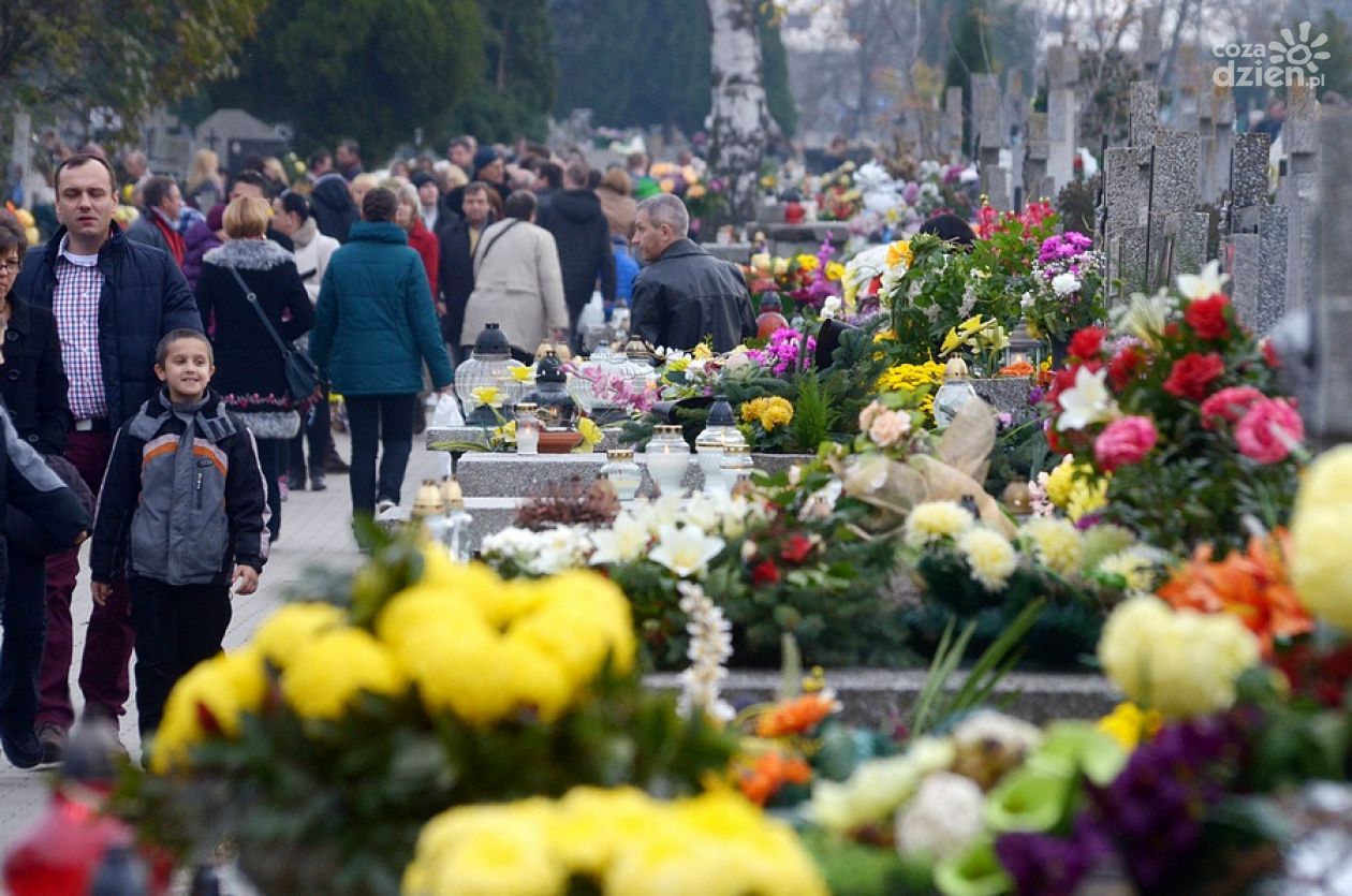Dzień Wszystkich Świętych na cmentarzu przy ul. Limanowskiego