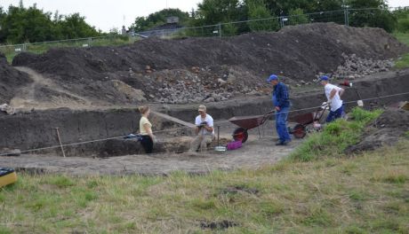 Badania archeologiczne  - Grodzisko Piotrówka (lipiec 2012)