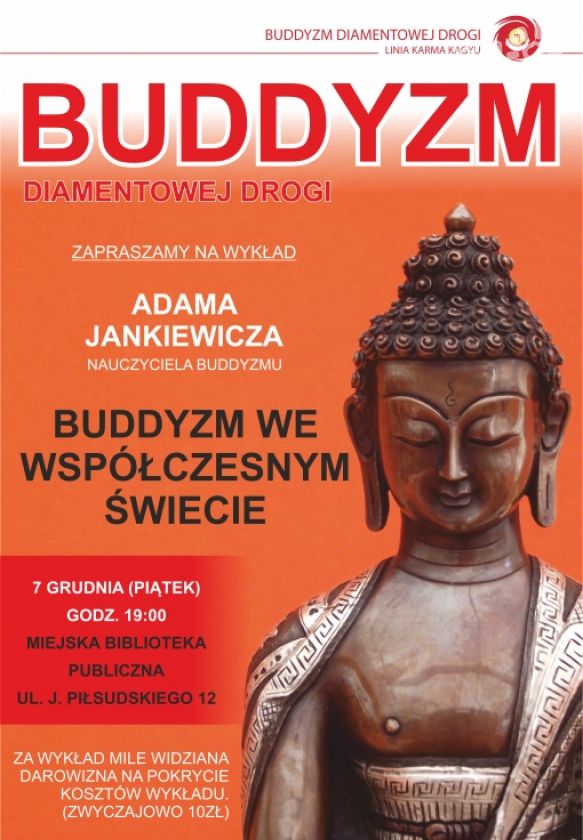 Wykład o buddyzmie w Radomiu