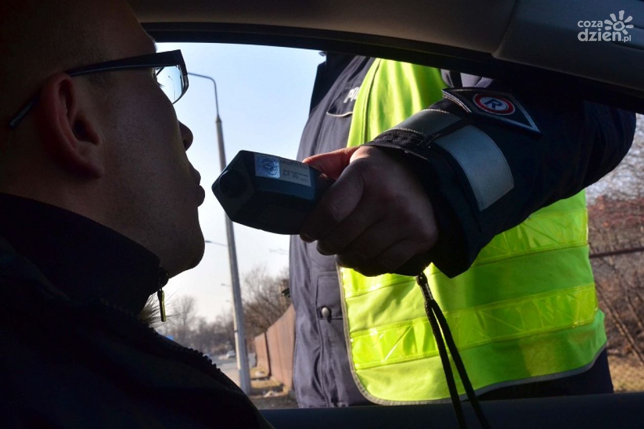 Pijany kierowca chciał uciec policji