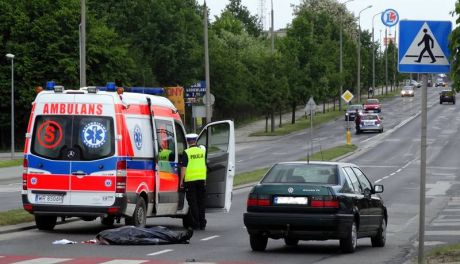 Śmiertelne potrącenie pieszego na ulicy Wierzbickiej! (AKTUALIZACJA)