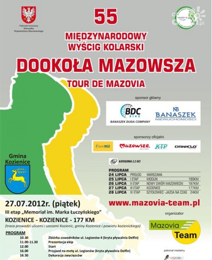 SZYDŁOWIEC: Finał Tour de Mazovia 2012