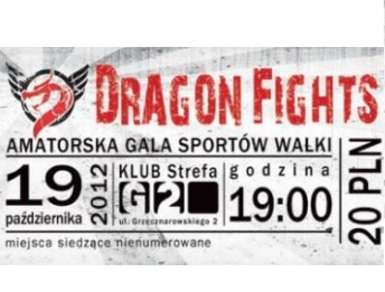 Amatorska Gala Sportów Walki Dragon Fights