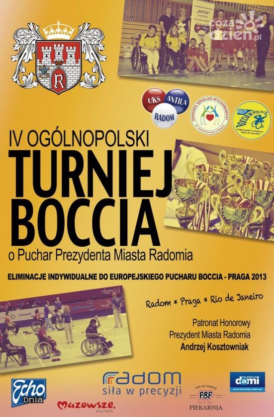 IV Ogólnopolski Turniej BOCCIA w Radomiu