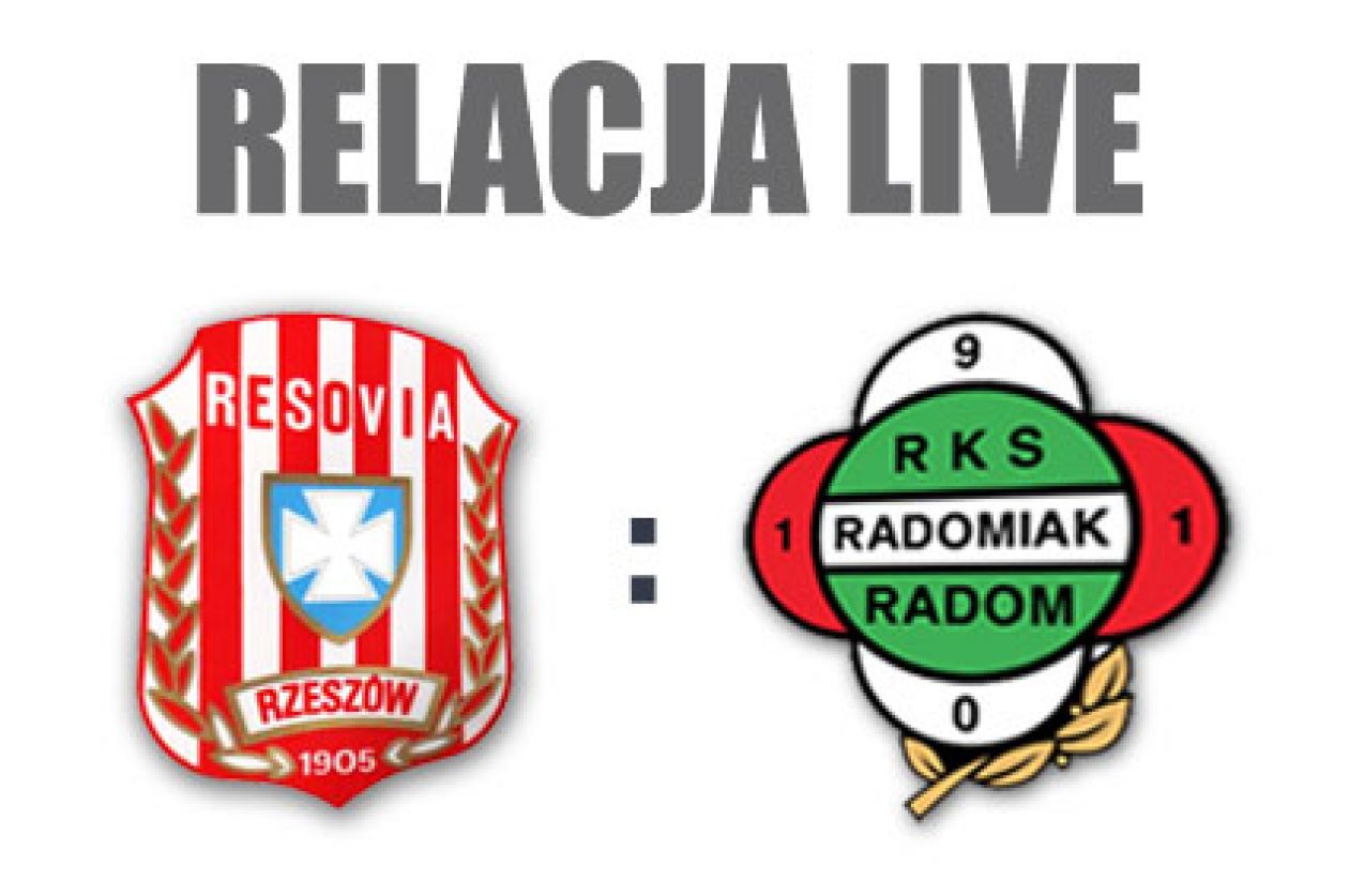 Resovia wygrała z Radomiakiem 5:0! Zapis relacji live