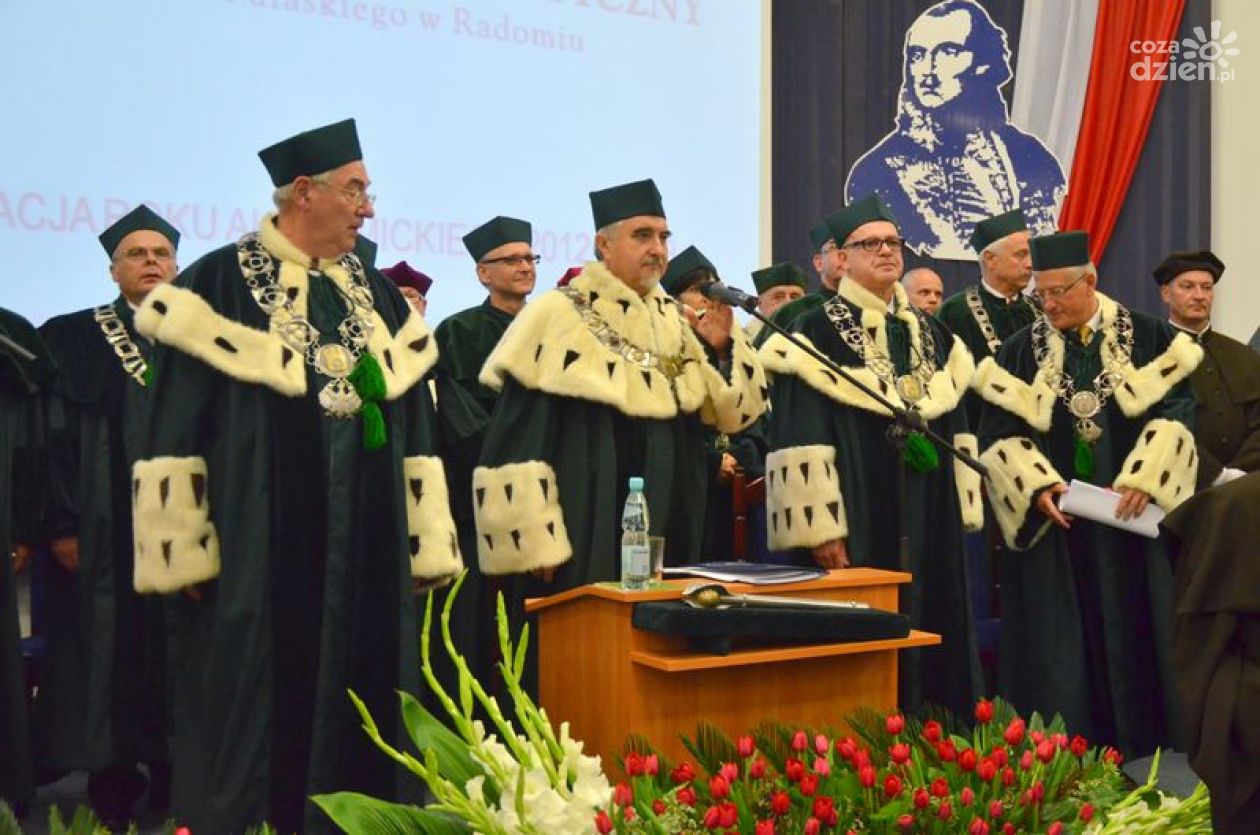 Pierwsza inauguracja na uniwersytecie w Radomiu