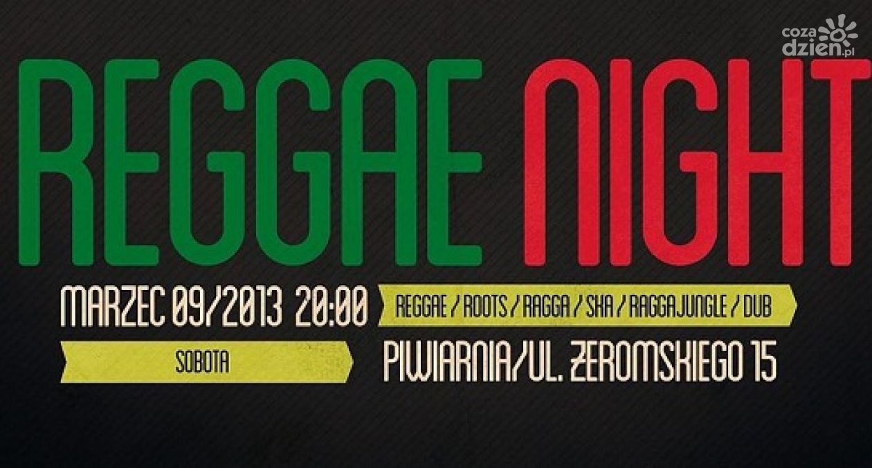 Reggae Night w Piwiarni