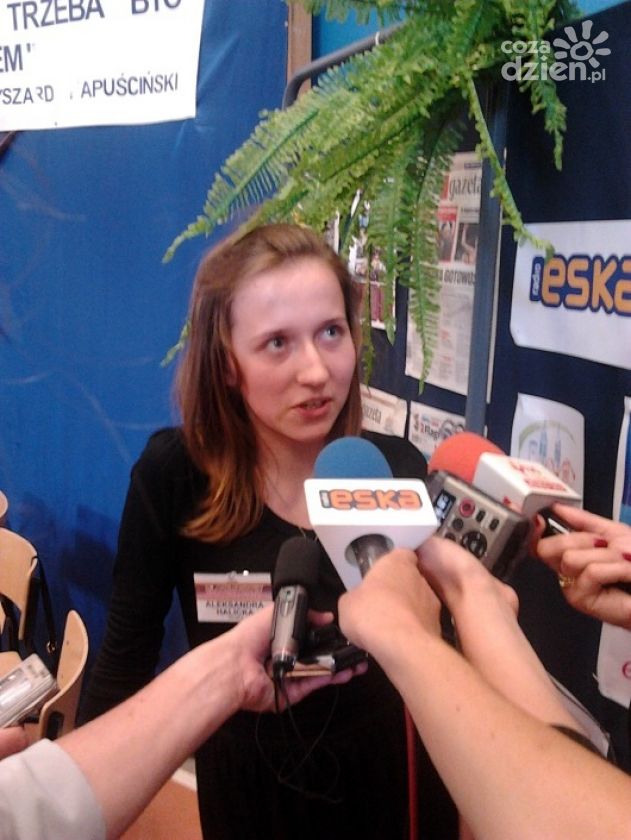 Aleksandra Halicka laureatką konkursu dziennikarskiego