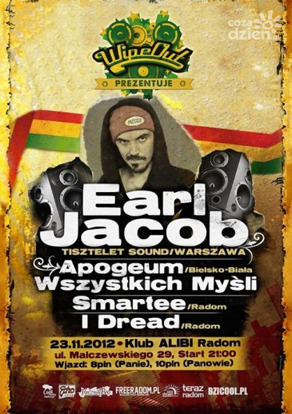 Czas na reggae! Earl Jacob zagra w Alibi!