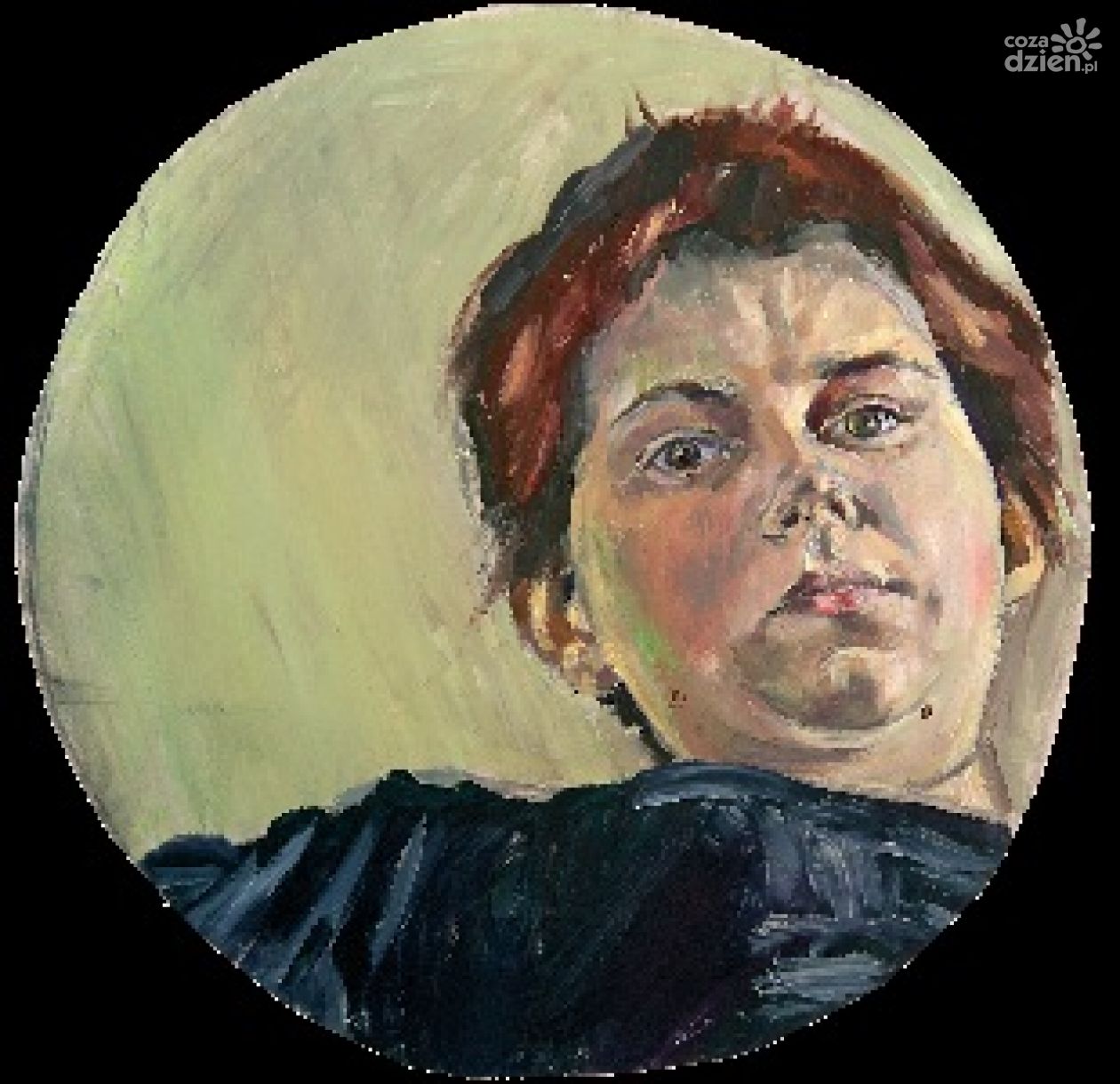 Autoportrety i inne motywy w malarstwie i rysunku Justyny Kiełbasy