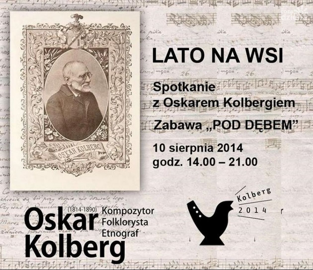 Oskar Kolberg w Muzeum Wsi Radomskiej