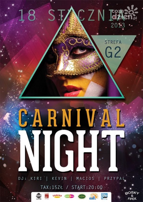 Carnival Night - Największa karnawałowa impreza w mieście!