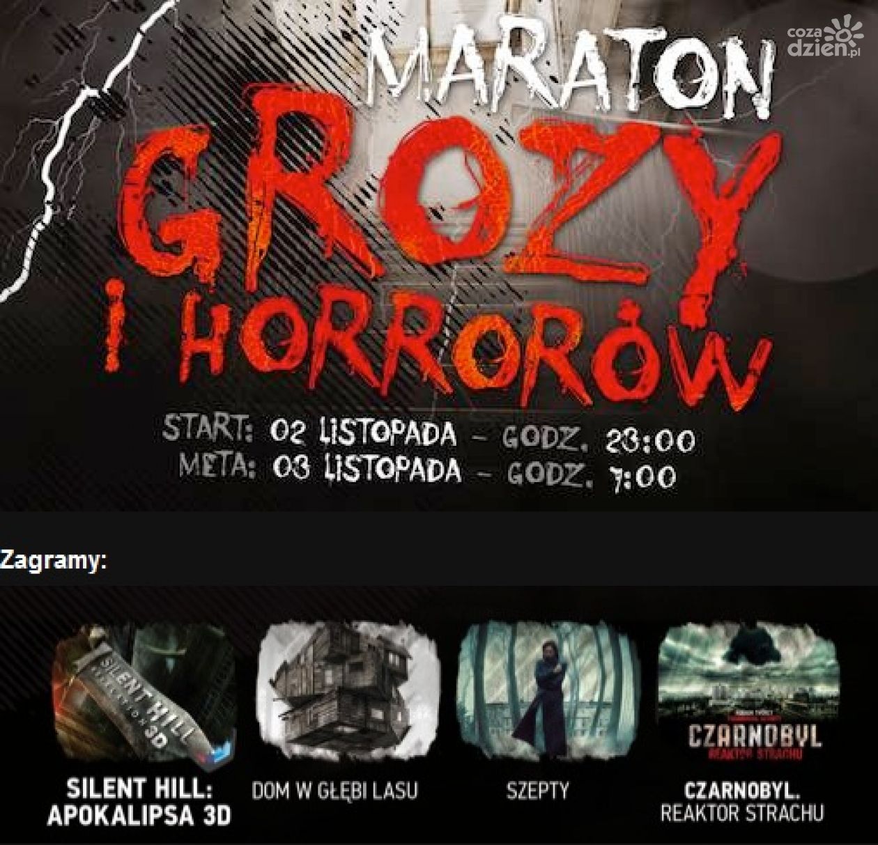 Maraton Grozy i Horrorów w Heliosie