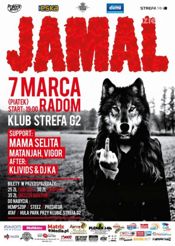 W piątek koncert JAMALA w Strefie G2!