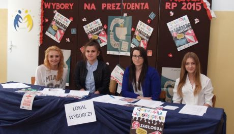 Młodzieżowe wybory prezydenckie 2015 w ZSB