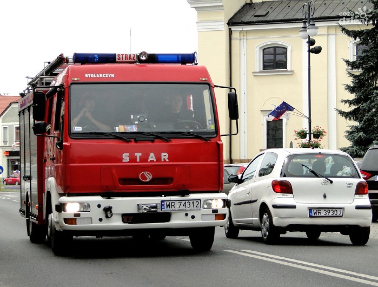 Pożar w Wacławowie (gm. Wolanów)