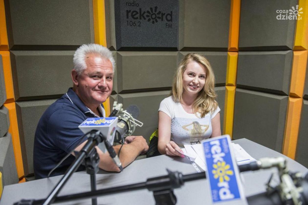 Magdalena Piliszek i Stanisław Redestowicz - rozmowa w studiu lokalnym Radia Rekord