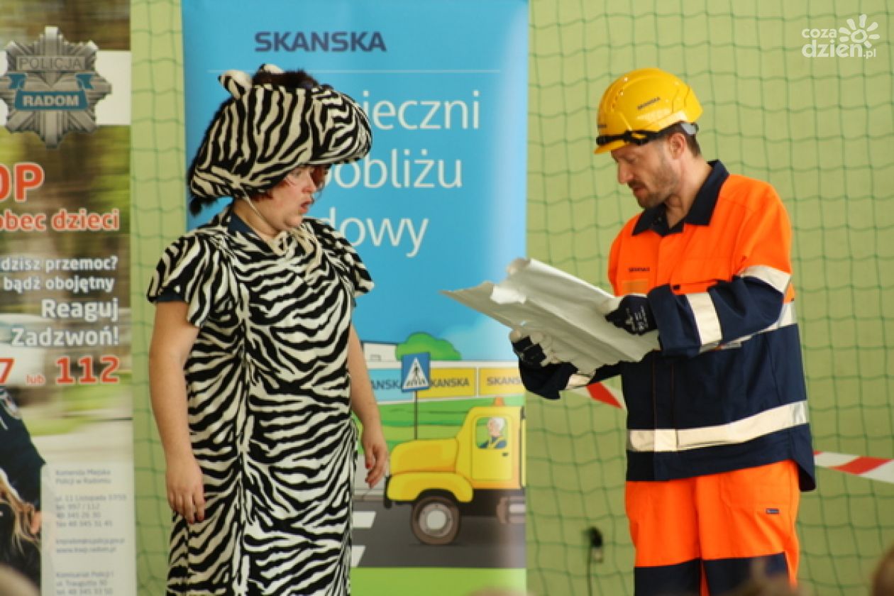 Tomcio Brygadzista i Zebra Drogowa w PSP nr 3
