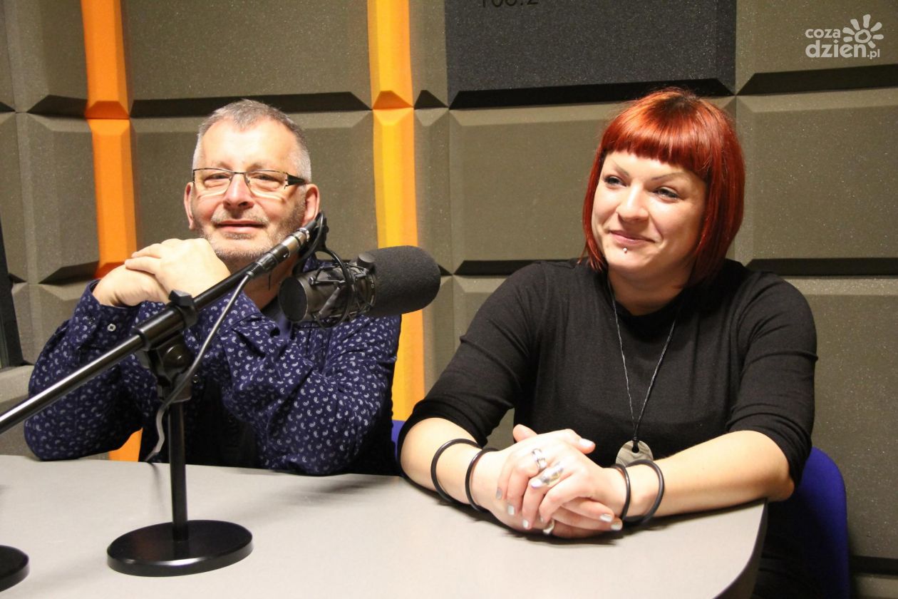 Marek Mioduszewski i Anna Wydra - rozmowa w studiu lokalnym Radia Rekord