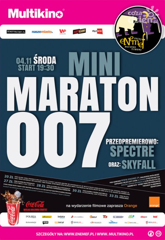 ENEMEF: Minimaraton 007 w Multikinie