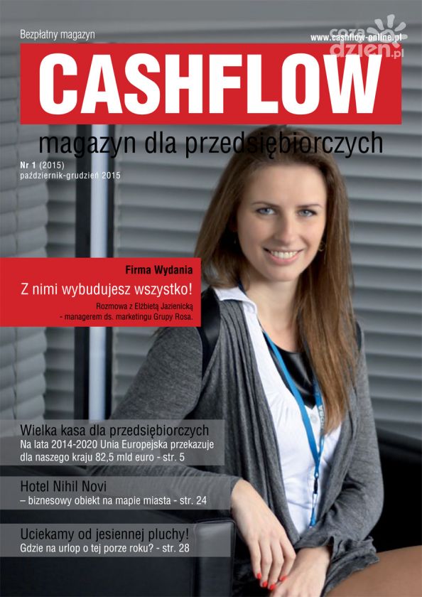 CASHFLOW – radomski magazyn dla przedsiębiorczych. ŚWIETNY PROJEKT!!!