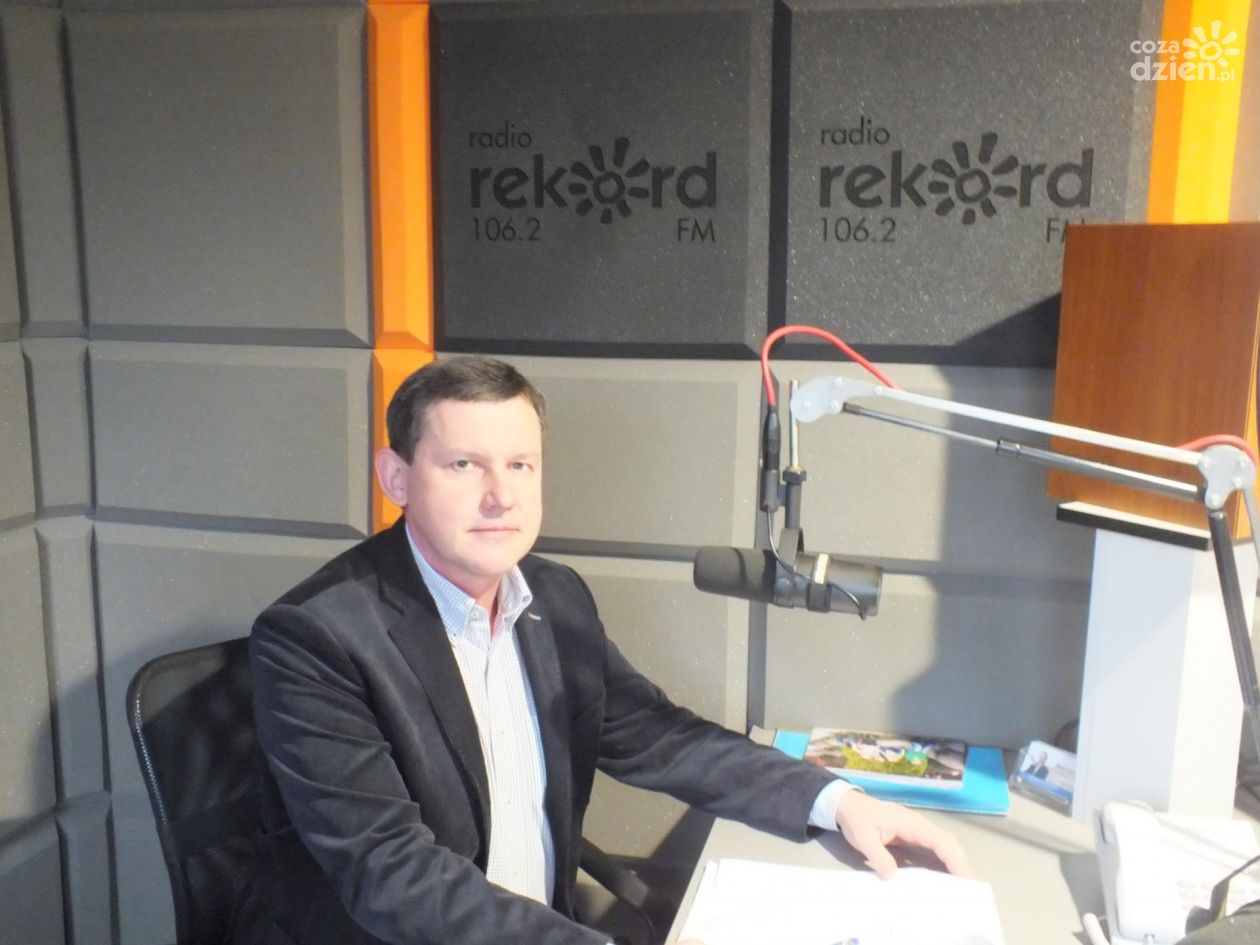 Piotr Szprendałowicz - rozmowa w studiu lokalnym Radia Rekord
