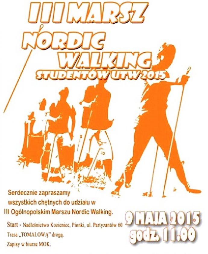 Nordic Walking Studentów UTW w Pionkach