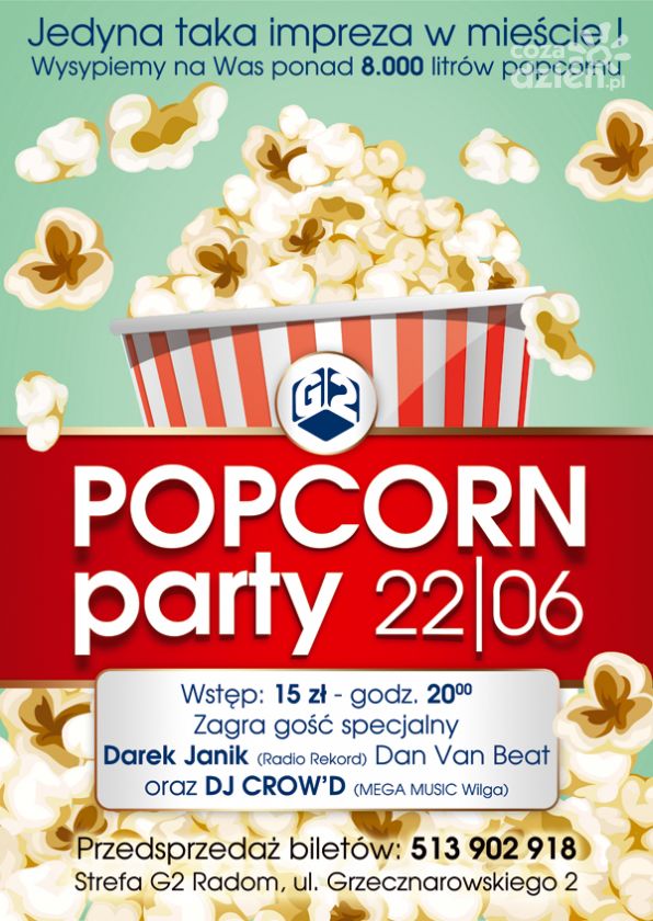 W sobotę Popcorn Party w G2!