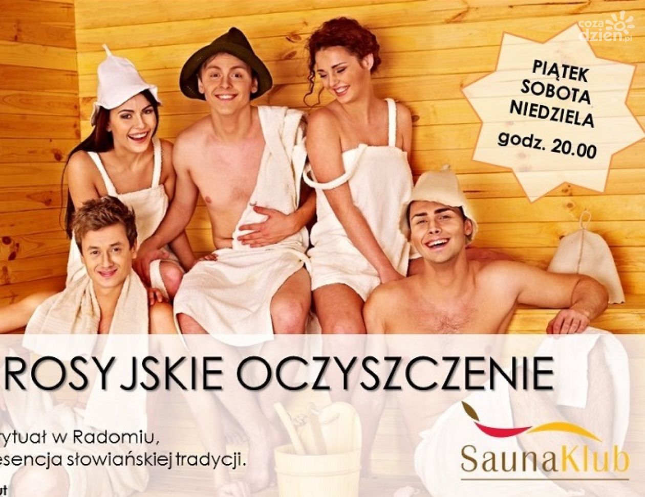 Rosyjskie oczyszczenia w SaunaKlub