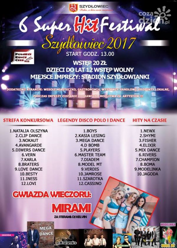 6. Super Hit Festiwal w Szydłowcu