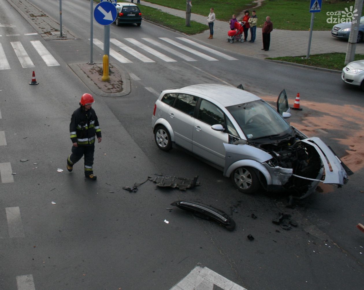 Pijany kierowca spowodował wypadek!