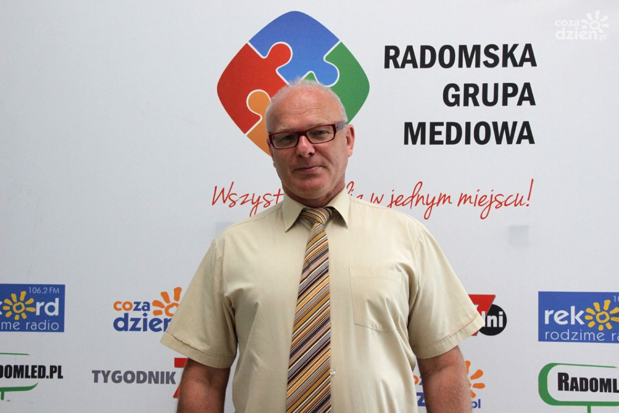 Romuald Zawodnik - rozmowa w studiu lokalnym Radia Rekord