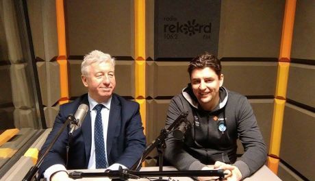 Robert Prygiel i Sławomir Białkowski - rozmowa w studiu lokalny Radia Rekord