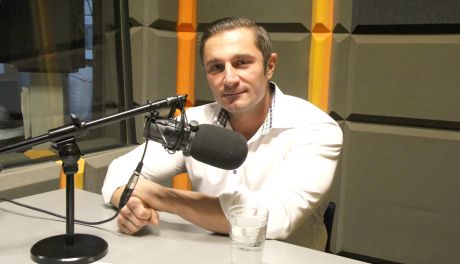 Michał Gądek - rozmowa w studiu lokalnym Radia Rekord