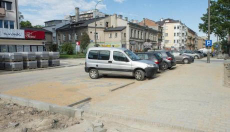 Nawierzchnia Skłodowskiej - Curie na półmetku